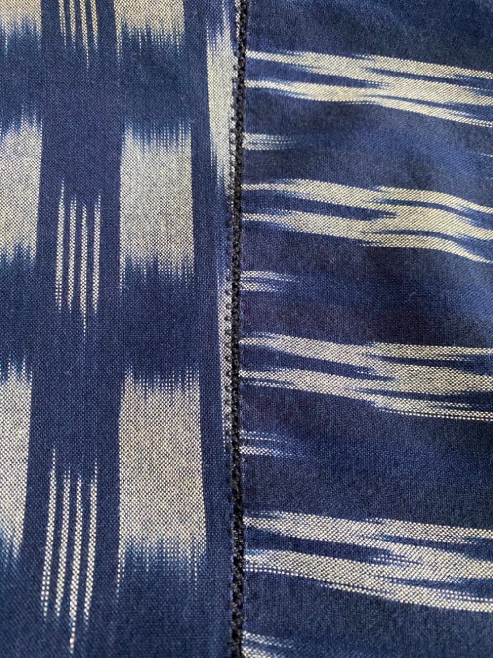 J. Jill Navy and White Patterned Boatneck Blouse - Picture 12 of 12